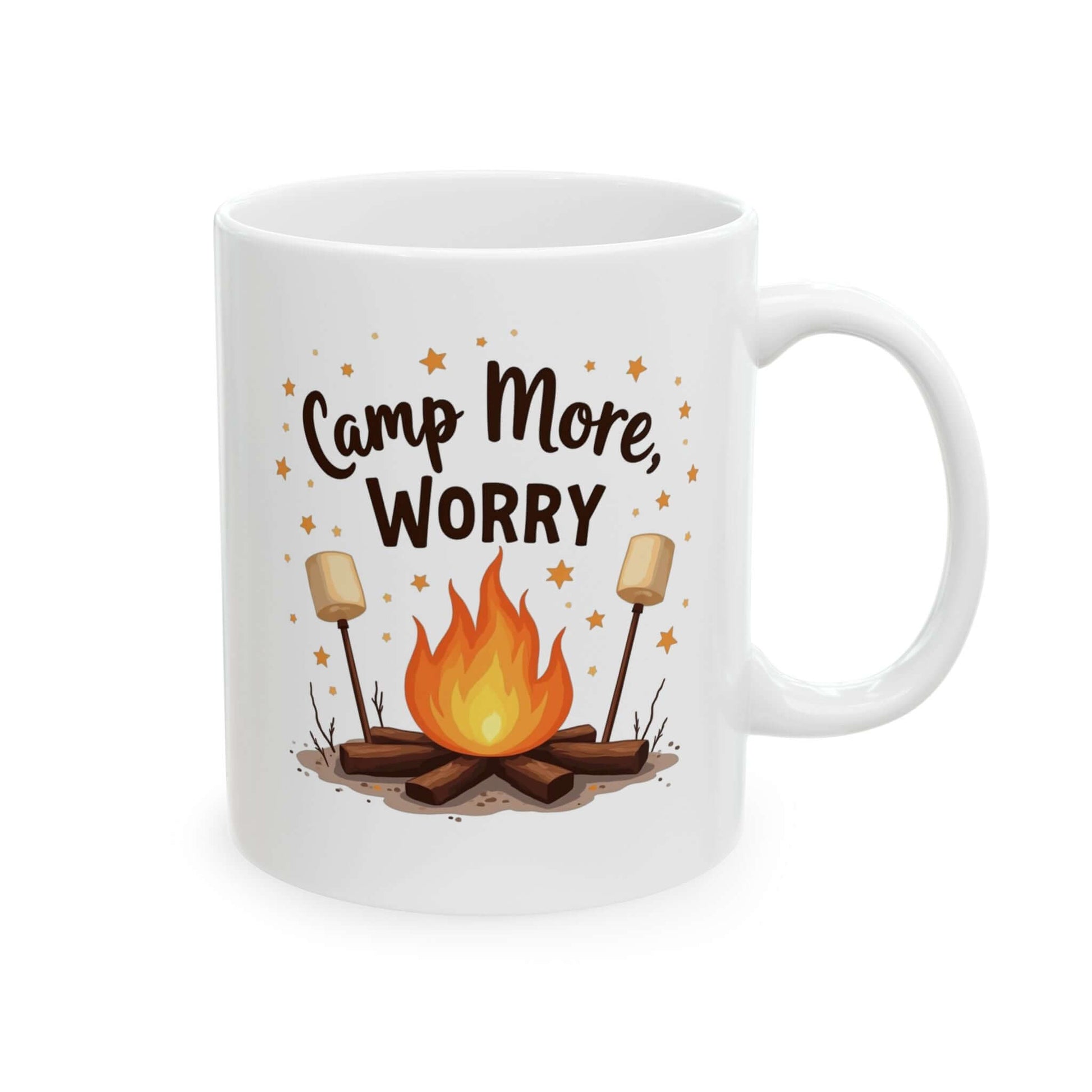 Camp More, Worry Less Mug