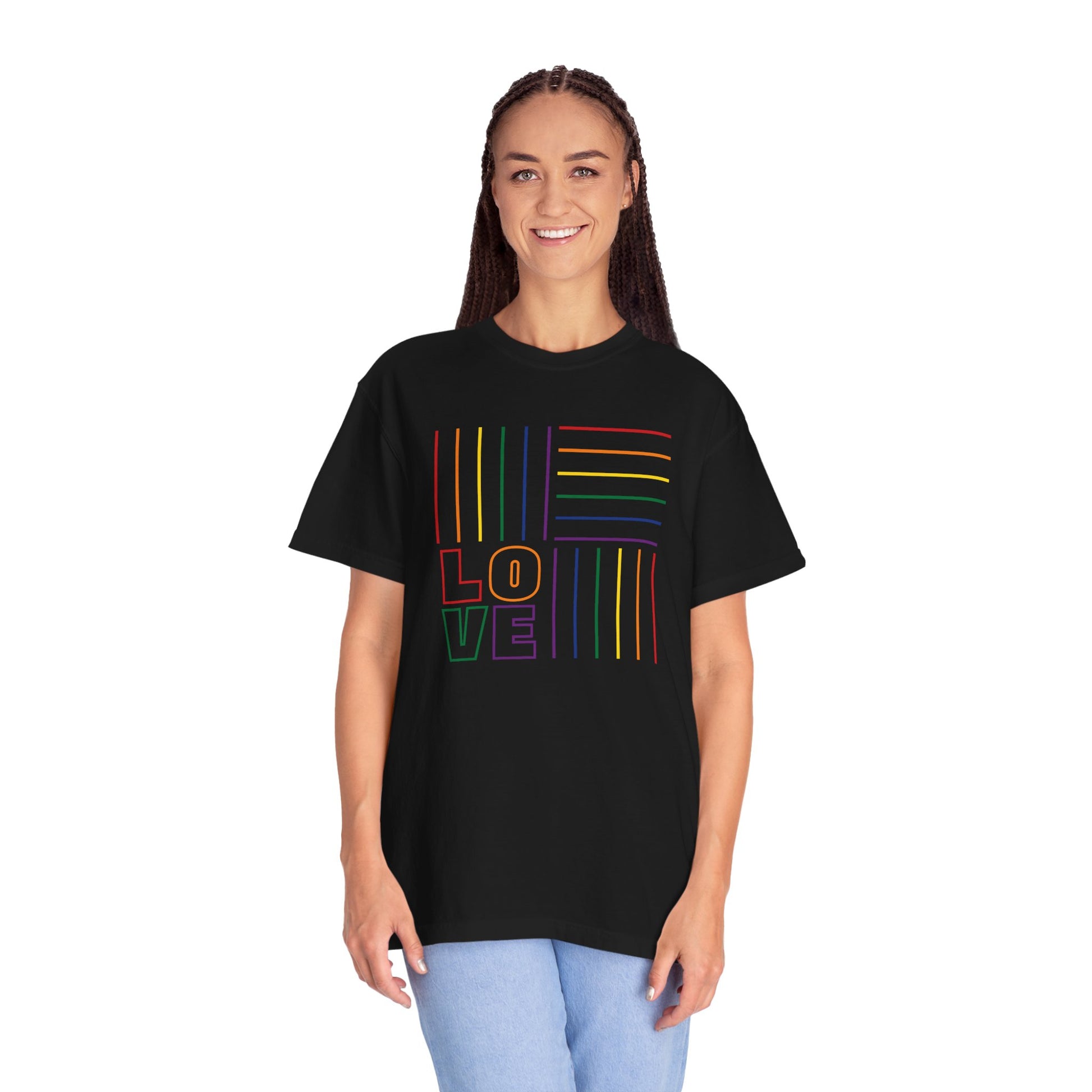 Unisex Pride Stripes T-shirt