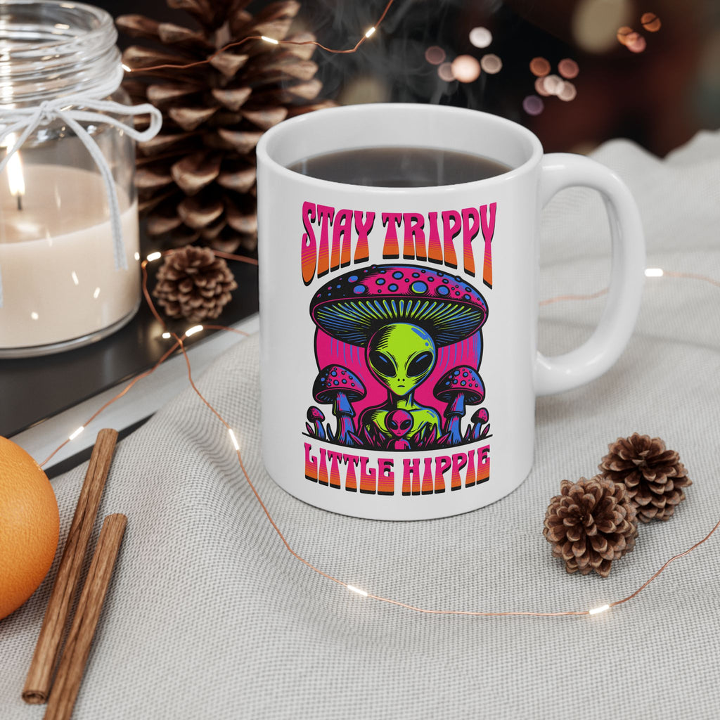 Stay Trippy Little Hippie Mug
