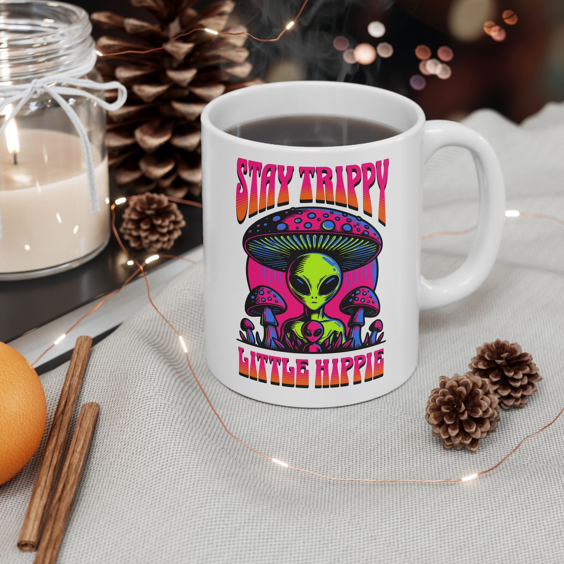 Stay Trippy Little Hippie Mug