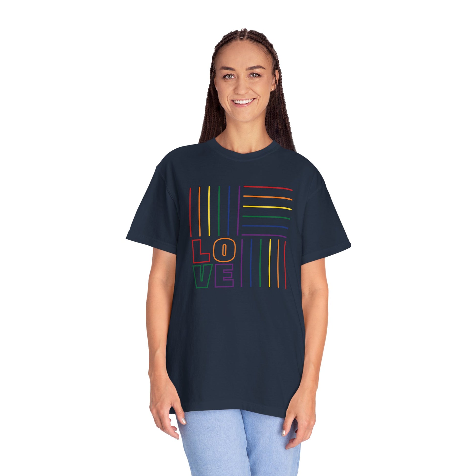 Unisex Pride Stripes T-shirt