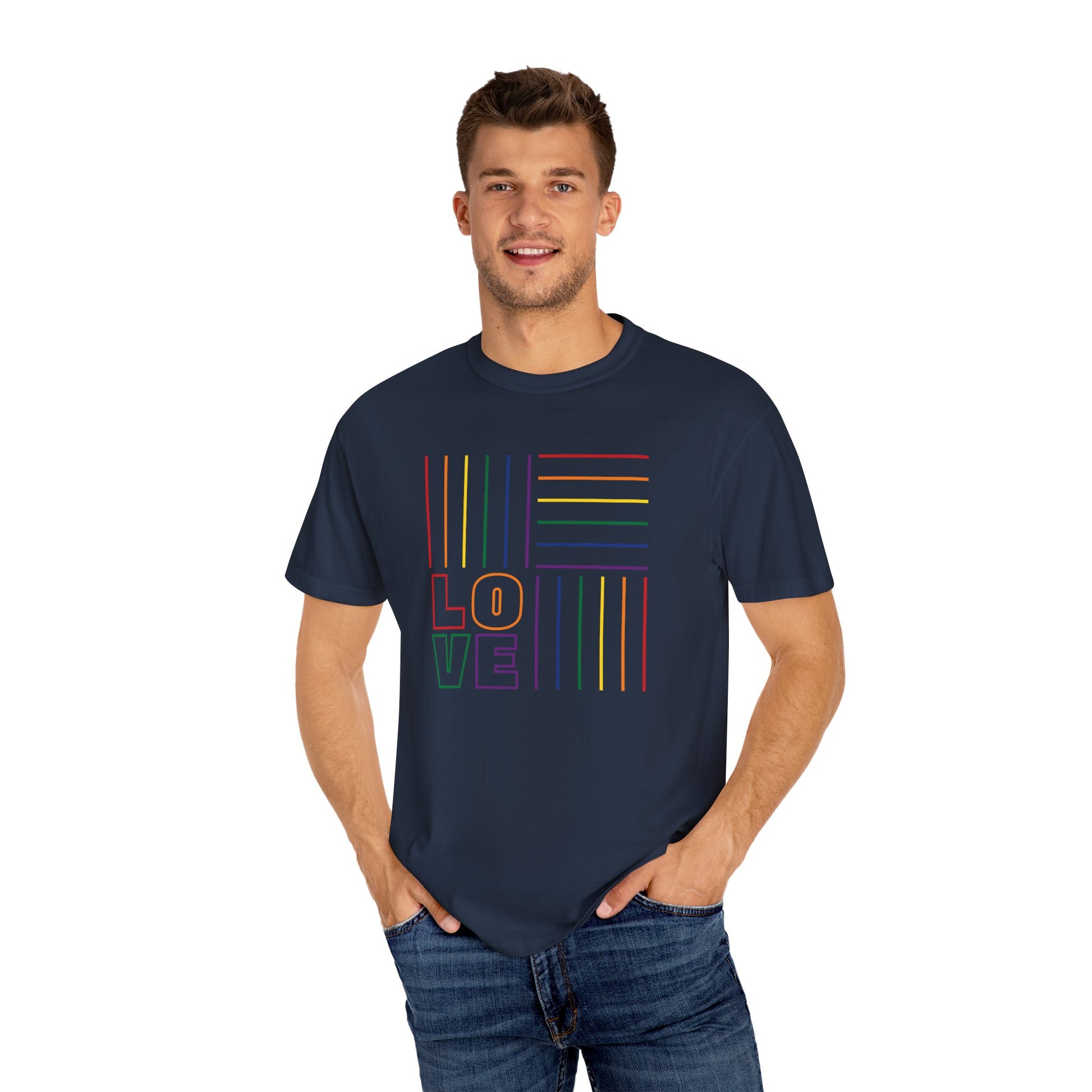 Unisex Pride Stripes T-shirt