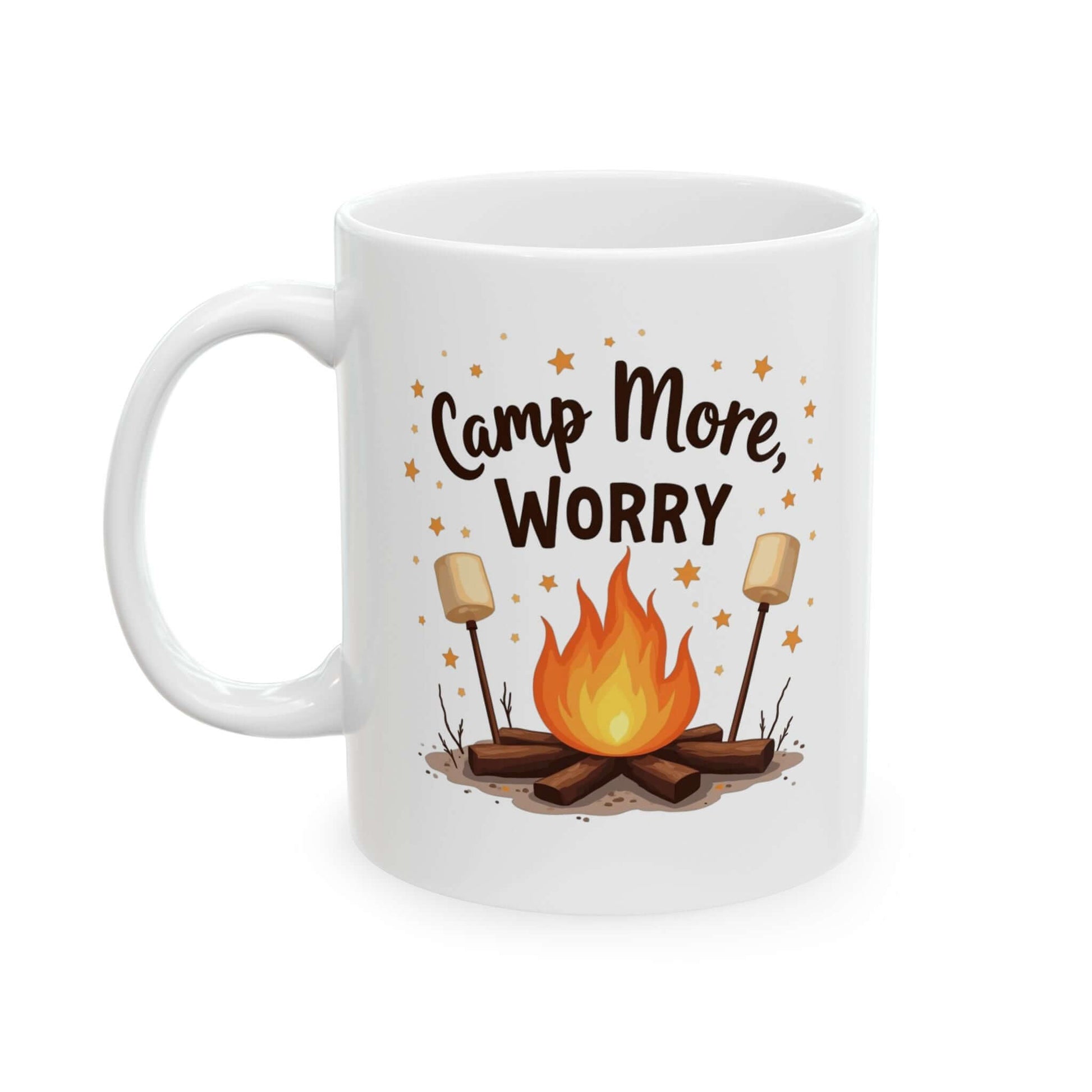 Camp More, Worry Less Mug
