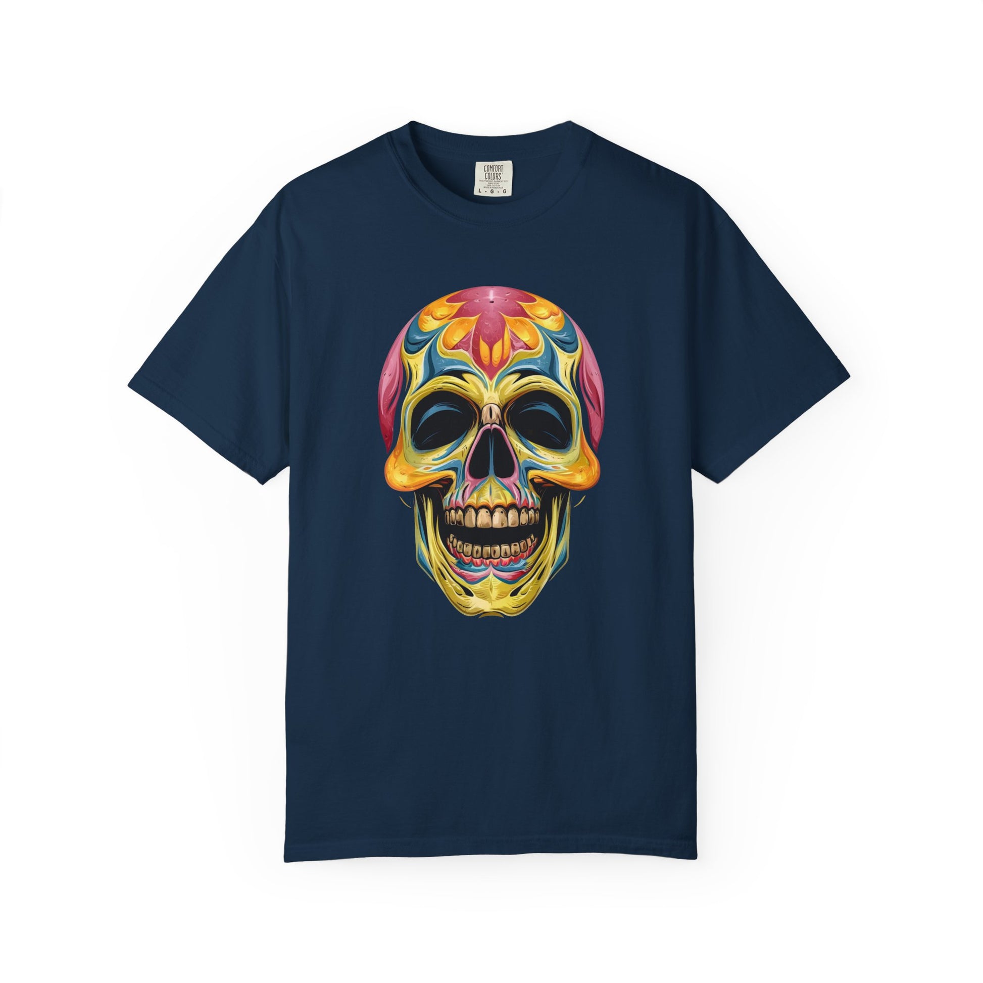 Unisex Colorful Skull T-shirt