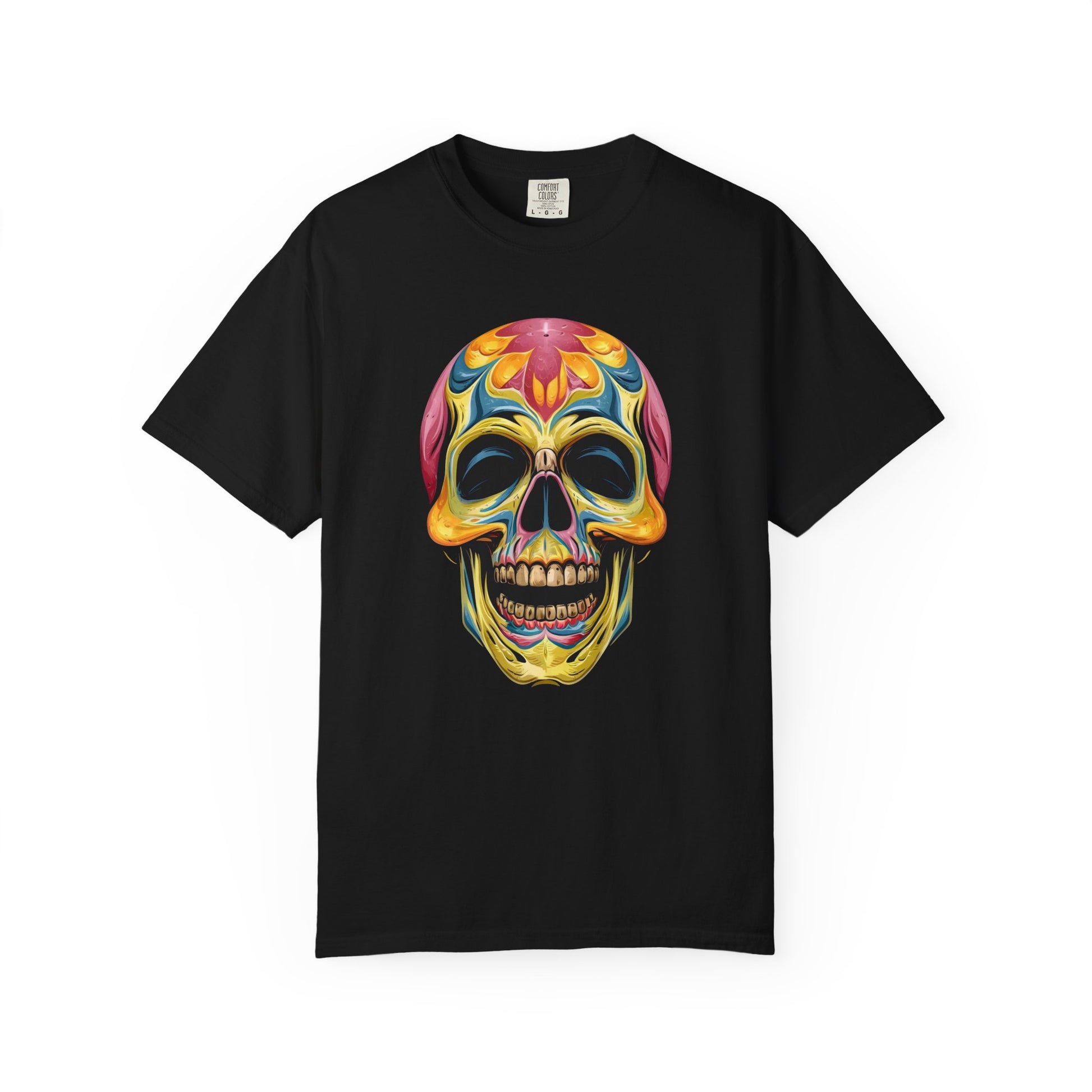 Unisex Colorful Skull T-shirt