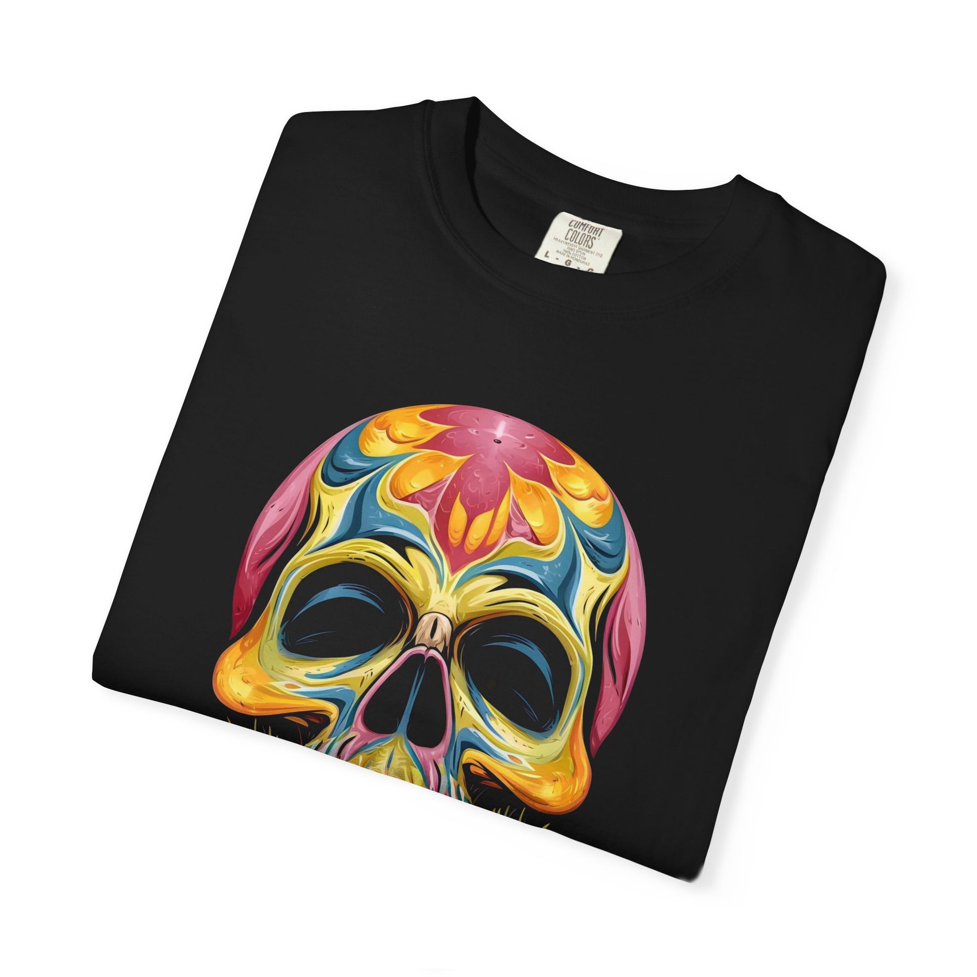 Unisex Colorful Skull T-shirt