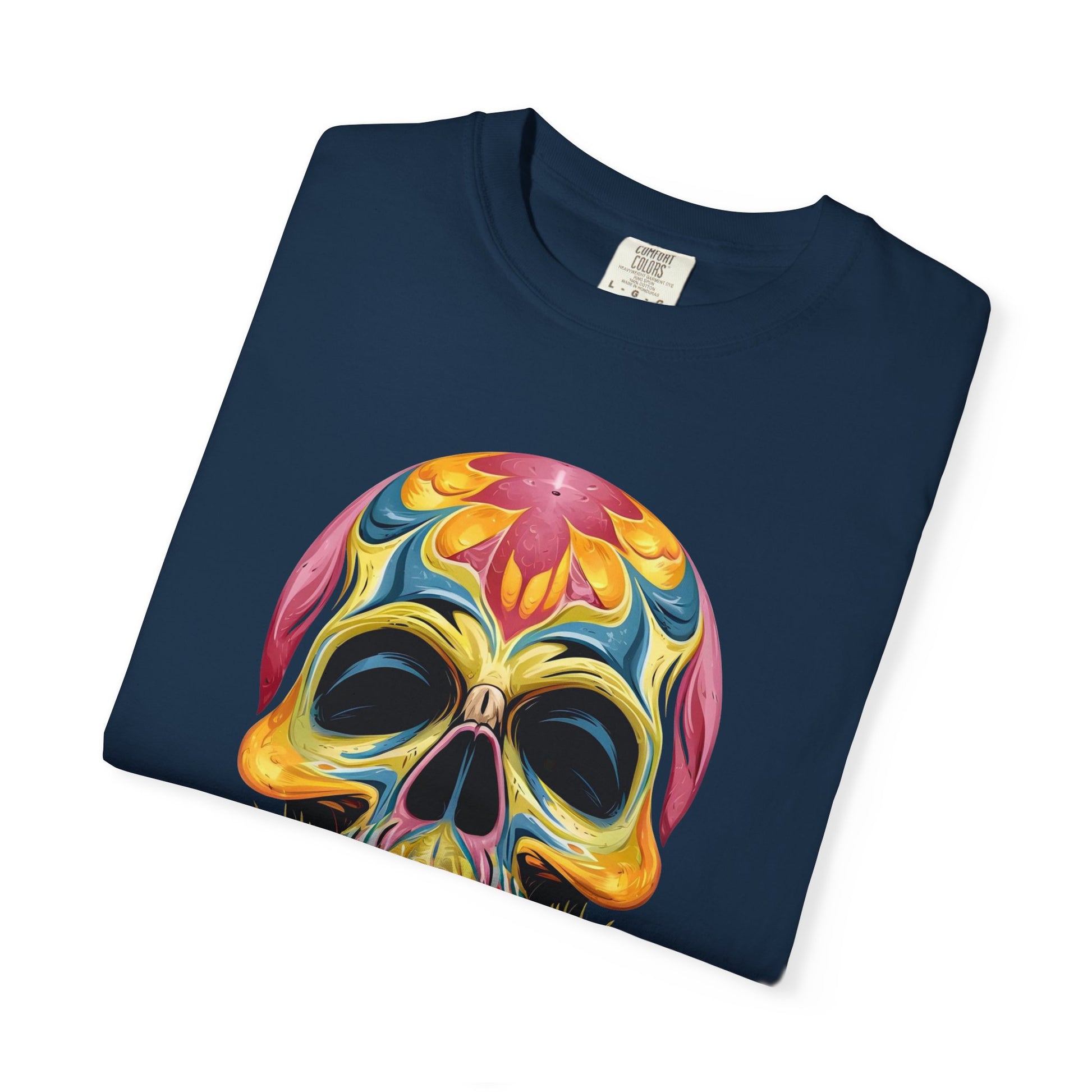 Unisex Colorful Skull T-shirt