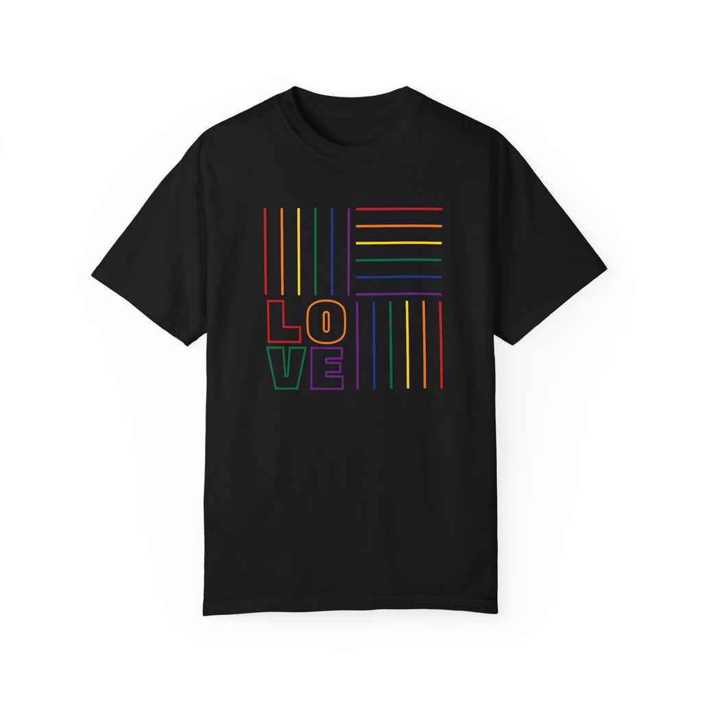Unisex Pride Stripes T-shirt