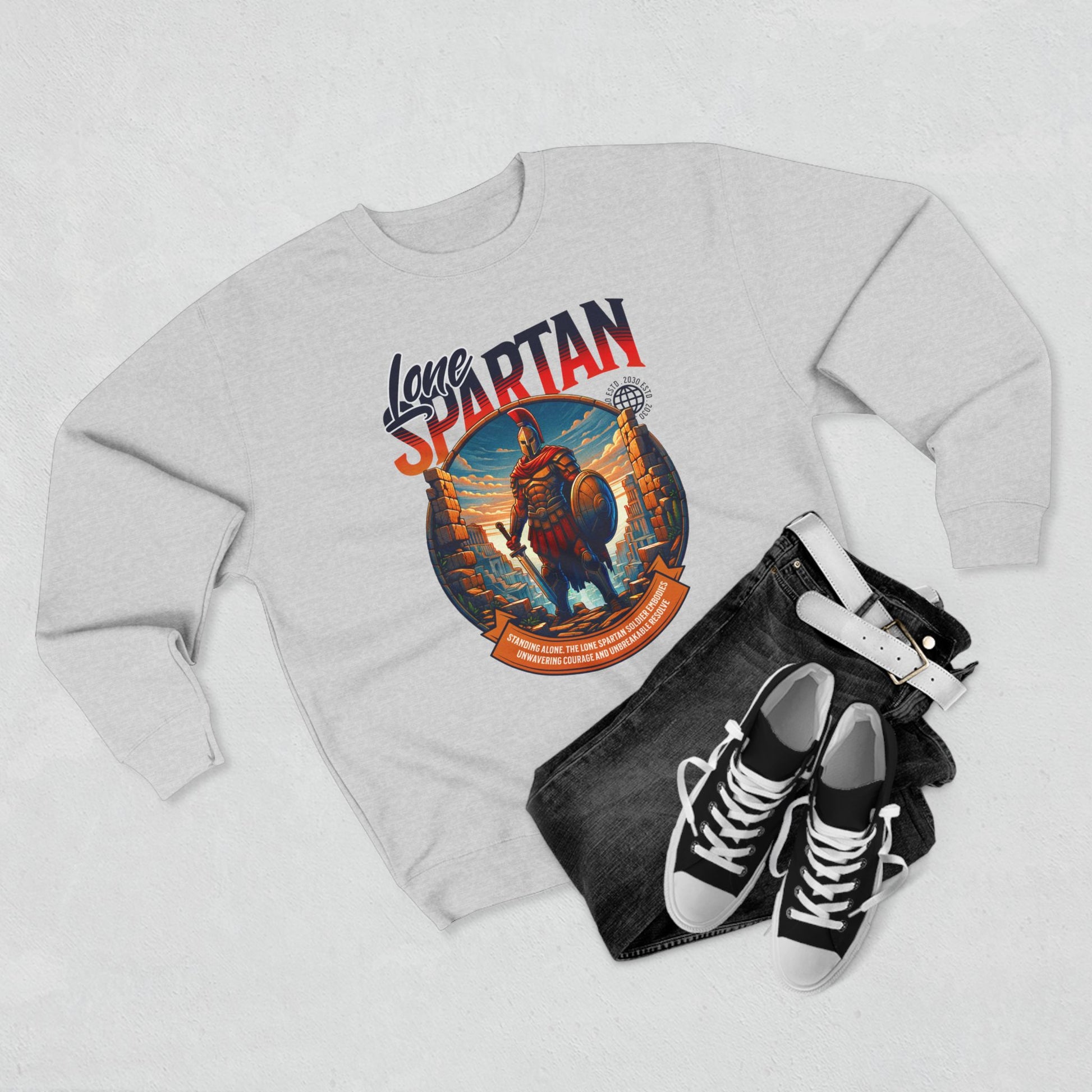 Unisex Lone Spartan Sweatshirt