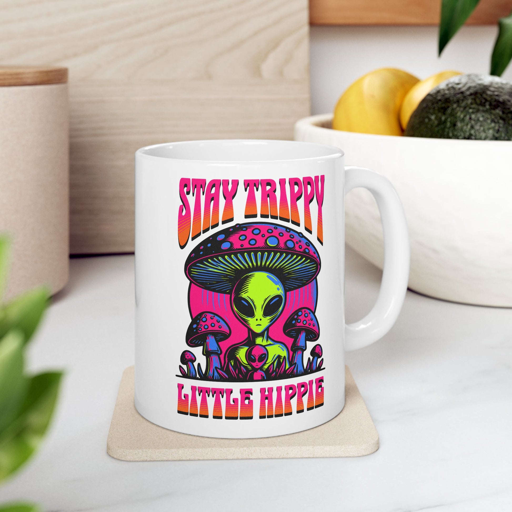 Stay Trippy Little Hippie Mug